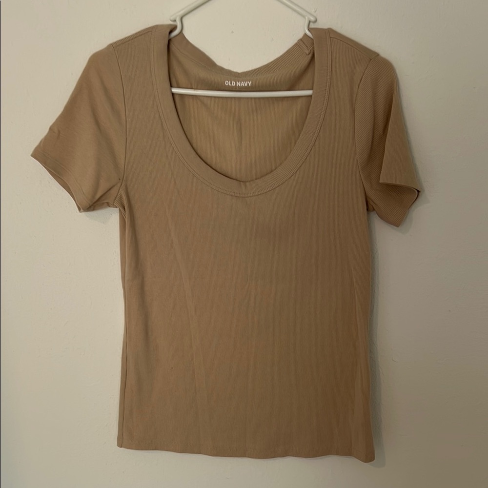 Old Navy Tan Women's Top